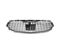 Grille Car Front Bumper Radiator Hood Grille w/Camera Hole Chrome For Mercedes For Benz E Class W213 2021 2022 2023 Car Front Grilles