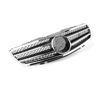 Grille Car Front Grille 2 Fin Style Upper Grill For Mercedes For Benz SL500 SL550 SL600 R230 2003 2004 2005 2006 2007 Car Front Grilles