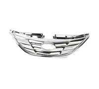 Grille Car Front Grille Horizontal Upper Grill For Hyundai For Sonata 2011 2012 2013 Chrome ABS Plastic Front Grille