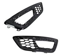 Grille Compatible With For Focus 2015 2016 2017 2Pcs Front Bumper Fog Light Lamp Grille Cover Left Right OEM:15A299-AA 15A298-AA