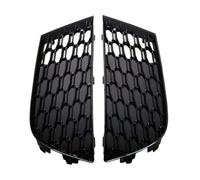 Grille Compatible With For S3 For Sportback 2017 2018 2019 Honeycomb Mesh Car Front Bumper Fog Light Grille OEM:8V3807681AB