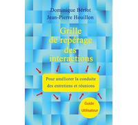 Grille de repérage des interactions pour améliorer la conduite des entretiens et réunions: Guide Utilisateur