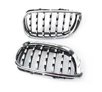 Grille Diamond Style Car Front Grille Mesh Grill For BMW 3 Series E46 4 Door 2002 2003 2004 2005 Chrome ABS Plastic Car Front Grilles