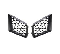 Grille Double Slats 1Pair Car Front Left Right Upper Bumper Radiator Grille Black Plastic For Ibiza For Cordoba Typ 6L 2002-2009 Car Accessories Brace Covers Grille Guard