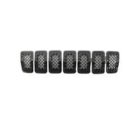 Grille Double Slats 7PCS Car Front Bumper Central Grill Cover Trim Replaced Mesh Honeycomb Grilles For Cherokee 2019-2022 Brace Covers Grille Guard