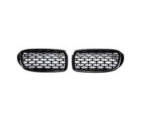 Grille Double Slats A Pair Front Grille FOR 3 Series GT F34 2012-2019 Sedan Grille Meteor Style Front Bumper Grille Brace Covers Grille Guard