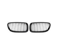 Grille Double Slats Black Front Bumper Grilles For 3 Series E90 E91 2009-2012 Grilles Vehicle Air Inlet Vent Grille Cover Brace Covers Grille Guard