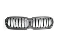 Grille Double Slats Carbon Fiber+ABS Single Slat Front Grille FOR 5 Series G30 G31 F90 M5 LCI 530i 540i 2020-2023 Brace Covers Grille Guard