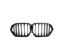 Grille Double Slats FOR X5 G05 X6 G06 2019-2022 Car Front Grills Grille Gloss Black Silver Sports Tuning Car Front Bumper Grille Grilles Brace Covers Grille Guard