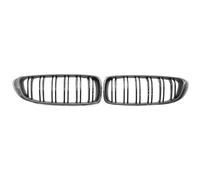 Grille Double Slats Front Bumper Grille Grill FOR 4 Series FOR F32 FOR F33 FOR F36 FOR M3 FOR F80 FOR M4 FOR F82 2013-2019 Dual-Slat Glossy Black Accessories Brace Covers Grille Guard