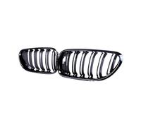 Grille Double Slats Gloss Black Grill Front Bumper Grille Grills FOR 6 Series F06 F12 F13 M6 2012-2017 Double Slat ABS Brace Covers Grille Guard