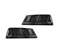 Grille Fog Light Cover Compatible With A4 B9 2016 2017 2018 Front Fog Light Grill Lower Bumper Grille Chrome Car Fog Light Grille Car Parts