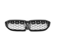 Grille For BMW 3 Series G20 G21 2019-2022 318i 320i 320d 330i 340i 340d Front Inlet Grille Middle Mesh Bumper Grill Radiator Grille(A)