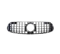 Grille For Mercedes For Benz GLC Class W253 X253 2020-2022 Sport GLC300 GLC43 GrilleSport Front Radiator Grill Inlet Middle Front Grille(Black)