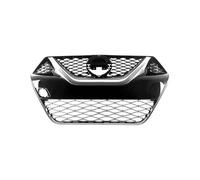 Grille For Nissan For Maxima 2016 2017 2018 Black Chrome Trim Racing Grills Honeycomb Front Bumper Grille Grill Car Accessories Car Front Grilles