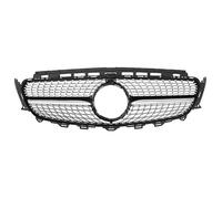 Grille Front Car For Benz W213 E300 E400 2016-2020 Diamond Black Trim Front Grille Grill Assembly Racing Grills
