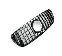 Grille Front For Benz X-Class 2018-2020 Front Grille GT Style Car Upper Bumper Hood Mesh Air Vent Exterior(Silver)