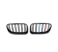 Grille Front For BMW 3-Series E92 E93 For M3 Coupe 2010-2013 Front Bumper Kidney Grille Dual Single Slat Grill Fit Car Accessories(M Color)