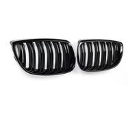 Grille Front For BMW E92 E93 2 Doors Pre-LCI For M3 2006-2009 Double Line Grills Front Bumper Racing Grill Car Styling Parts
