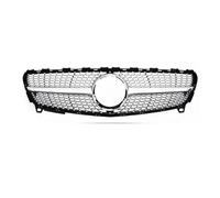 Grille Front Inlet Mesh Grille Bumper Grill Middle Grid Tuning For Mercedes For Benz A Class W176 A35 A180 A200 A250 A260 Front Grille(F)
