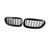 Grille Front Kidney Bumper Grill Grille For BMW 6 Series E63 E64 2004-2010 1Pair Glossy Black Racing Grill Double Slat Cover Radiator Grille
