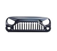 Grille Gladiator Front Black Angry Grill ABS For Jeep For Wrangler JK J189 2007-2017 Bumper Grille