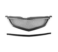 Grille Grill Cover Honeycomb Style Front Grille Racing Grill For Acura TL 2004-2006 Carbon Fiber Look/Gloss/Matte Black Upper Bumper Hood Mesh Grid(Carbon Fiber Look)