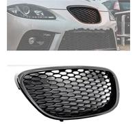 Grille Insert Car Front Bumper Honeycomb Grill Mesh For Seat For Leon 1P 2005-2009 For Altea 5P XL For Toledo For Mk3 Compatible