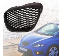Grille Insert Mesh Racing Grill Honeycomb Car Front Bumper Grille For Seat For Leon For MK2 1P 2006 2007 2008 2009 Compatible