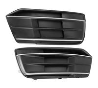 Grille Insert Trims Stripe 1 Pair Car Front Bumper Fog Light Lamp Grille Cover Trim For Q5 SQ5 2018 2019 2020 80D807679E, 80D807680E Car Front Bumper Grille