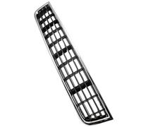 Grille Insert Trims Stripe 1PCS Car Front Bumper Lower Center ABS Front Grill Black for A4 B6 for Sedan 2002 2003 2004 2005 Front Grille Trim Stripes