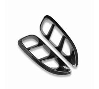 Grille Insert Trims Stripe 2 Pieces Car Outlet Frame Air Vent Trim Grille Side Duct Flow For 718 For Boxster For Cayman 2016 2017 2018 2019 2020 2021 Car Front Bumper Grille