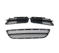 Grille Insert Trims Stripe 3Pcs Black Car Front Lower Bumper Grilles Cover Set For BMW 3 Series E90 E91 325 328 330 2006 2007 2008 Front Grille Trim Stripes