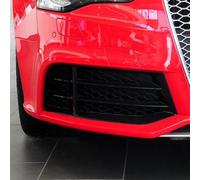 Grille Insert Trims Stripe A Pair Car Front Fog Light Lamp Grille Honeycomb Grill Cover Glossy Black For RS5 B8.5 2013 2014 2015 2016 Car Accessories Front Grille Trim Stripes(Left)