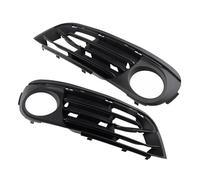 Grille Insert Trims Stripe Car Front Bumper Fog Light Frame Grille Cover 51117342391 51117342392 For BMW 5 Series F10 F11 F18 2014 2015 2016 2017 Car Front Bumper Grille