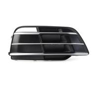 Grille Insert Trims Stripe Car Front Bumper Fog Light Grille Grill Cover Left/Right 1Pcs For Q5 SQ5 2018 2019 2020 2021 2022 Front Grille Trim Stripes(1Pcs Right)