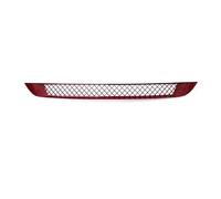 Grille Insert Trims Stripe For Tesla for model Y 2018-2023 Front Bumper Lower Grille Air Vent Cover Dust Insect-proof Net Protection Honeycomb Mesh Car Front Bumper Grille(Red)