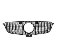 Grille Insert Trims Stripe Front Grille Racing Bumper Grill Diamond Styling Replacement For Mercedes For Benz For GLE W166 320 350 400 300 500 2015-2019 Front Grille Trim Stripes(Black B)