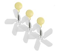 Grille Protector for Air Conditioning and Ventilation - Directional Screen for HVAC Units - 3 Units with Suction Cups and Baffle Guide for Home Kitchen Bedroom
