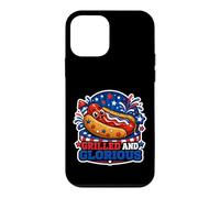 "Grilled And Glorious Patriotic Hot Dog" Case for iPhone 12 mini