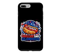 "Grilled And Glorious Patriotic Hot Dog" Case for iPhone 7 Plus/8 Plus