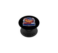 "Grilled And Glorious Patriotic Hot Dog" PopSockets Adhesive PopGrip