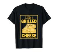 Grilled Cheese Design for Toast Lover - Team Grilled Cheese Value Graphic T-Shirt, Men, Black, M