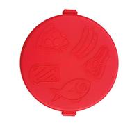Grilled Cheese Maker - Microwave Baking Tray, Crispy Pizza Griddle, Silicone Toasting Pan, Quick Heating Plate, Uniform Heat Baker, Manual Sandwich Press, Breakfast Cooker | Portable Travel Dorm