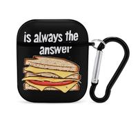 Grilled Cheese Sandwich Is The Answer Case Compatible with AirPods 2nd 1st