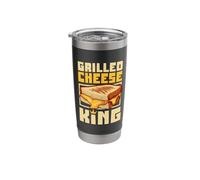 Grilled Cheese Sandwich King Stainless Steel Insulated Tumbler
