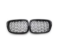 Grilles 1 Pair Diamond Style Kidney Grille Grill For BMW E39 1999-2003 Front Grille