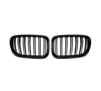 Grilles 2pc Racing Grill Car Front Bumper Grilles For BMW X3 F25 2011-2013 Kidney Grille Front Grille