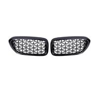 Grilles Car Diamond Grills For Bmw G30 G31 G38 5 Series 525i 528i 530i 540i 2017-2020 Front Kidney Grill Front Grille(Silverblack)