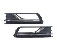 Grilles Car Front Bumper Fog Light Grille Grill Cover For VW For Passat 2016-2018 56D853665C Front Grille(Left Right)